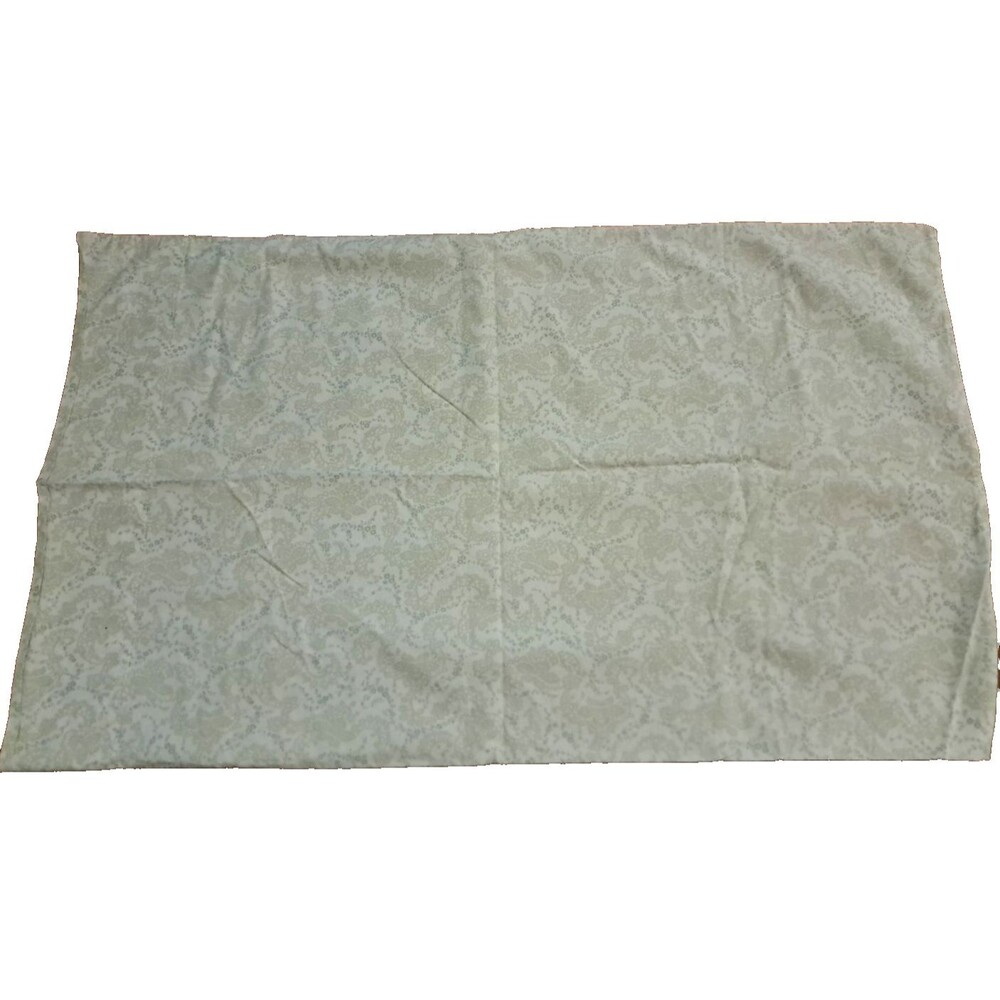 Simply Shabby Chic King Pillowcase Cotton Blue Green Floral Country Cottage